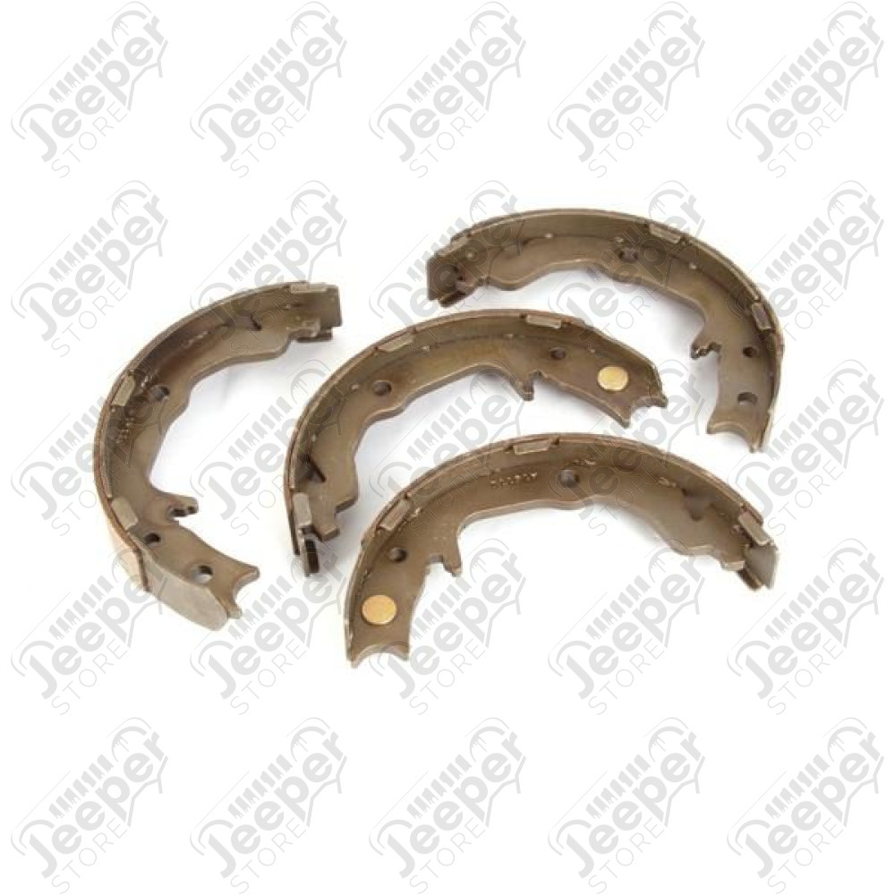 Parking Brake Shoe Kit, Rear Drum Brakes; 07-10 Compass/Patriot MK
