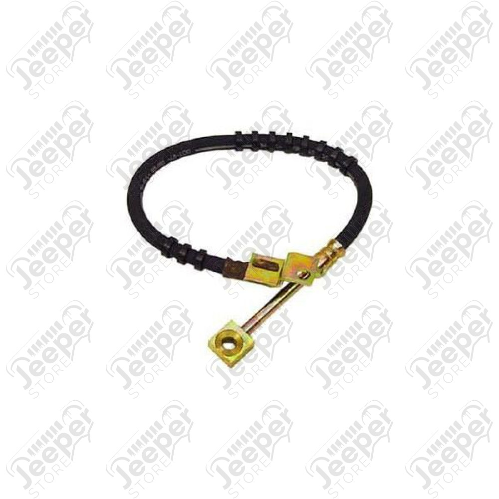 Brake Hose, Front, Right; 87-89 Jeep Wrangler YJ