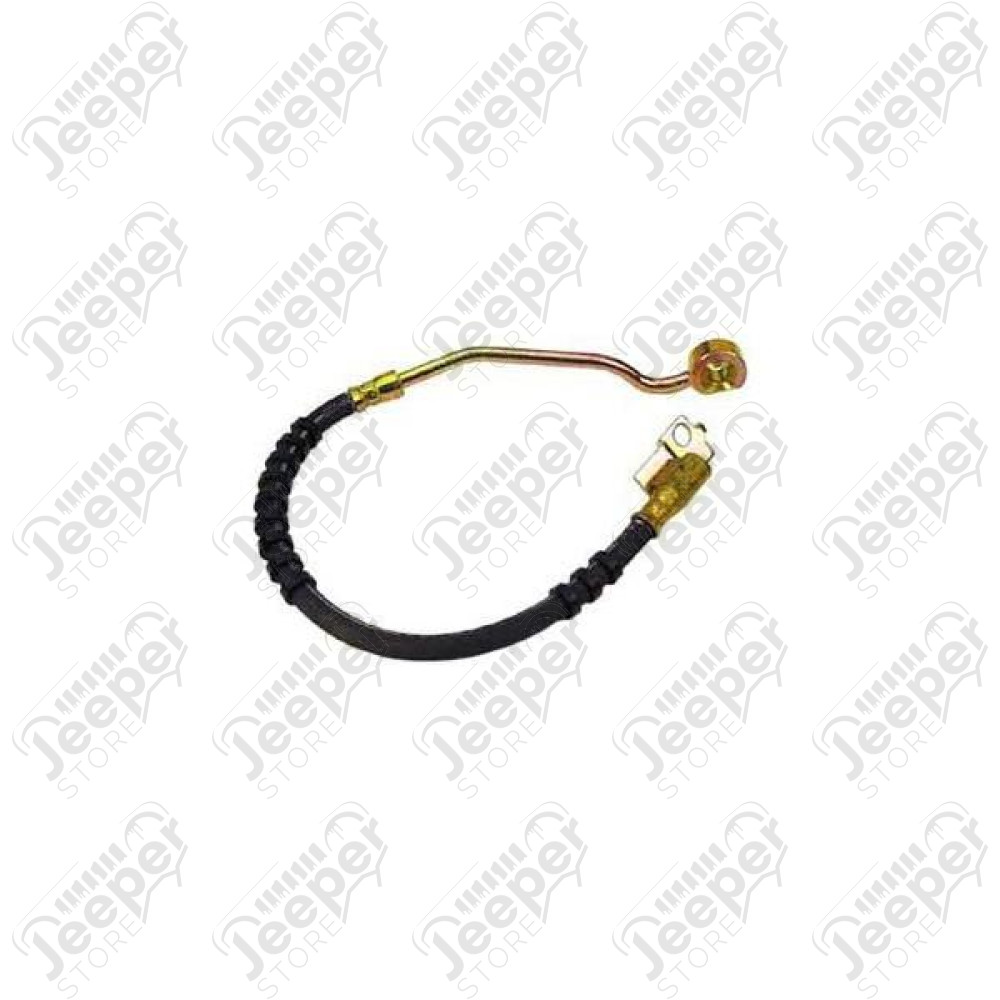 Brake Hose, Front, Right, Non ABS; 90-95 Jeep Wrangler YJ