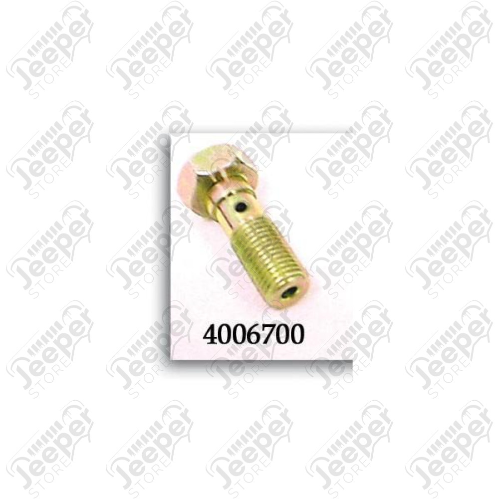 Brake Hose, Front, Hose to Caliper Bolt; 82-86 Jeep CJ5/CJ7/CJ8