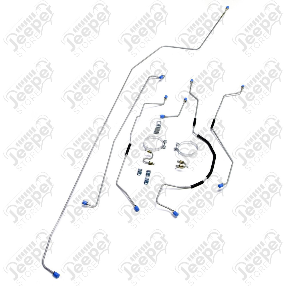 Brake Line Kit, Full; 50-52 Willys M38
