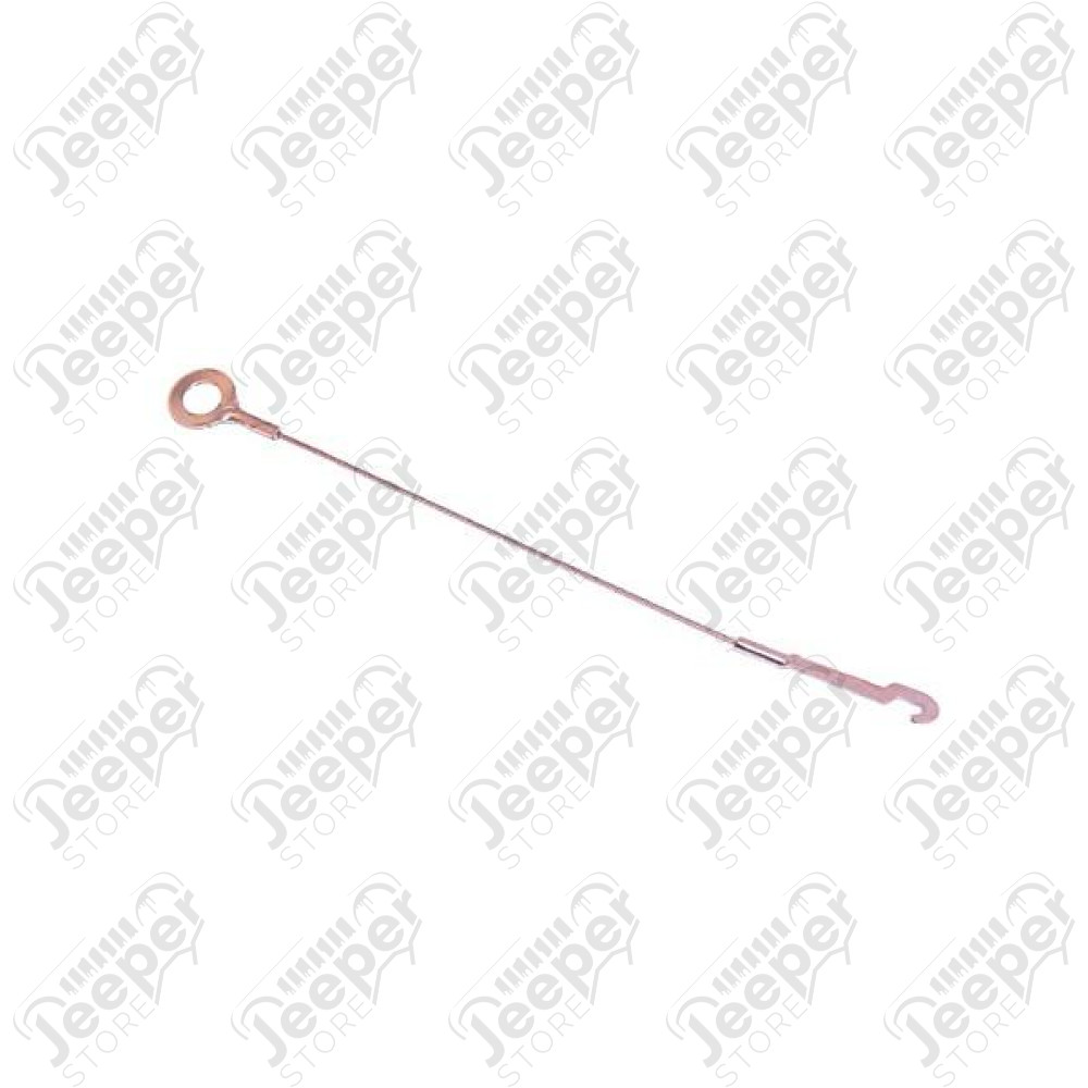 Drum Brake Self Adjusting Cable, Left; 82-89 Jeep CJ/Wrangler YJ