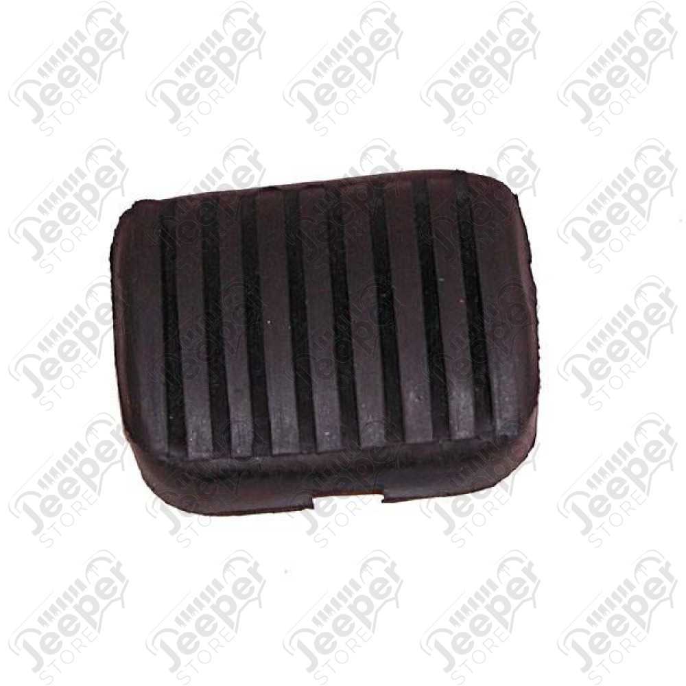 Pedal Pad, Brake or Clutch; 45-86 Willys/Jeep