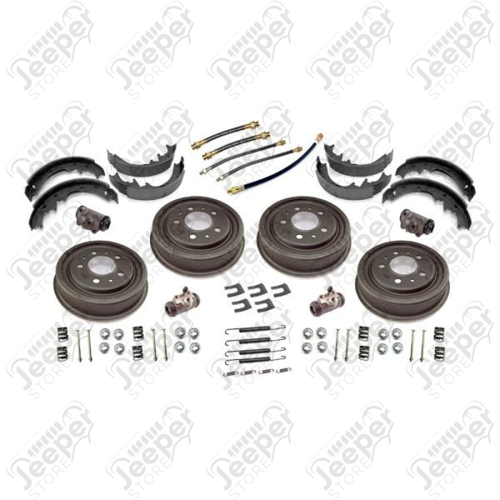 Drum Brake Rebuild Kit; 53-64 Willys/Jeep