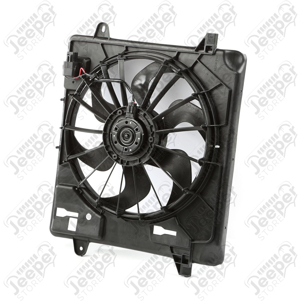 Engine Cooling Fan Assembly; 07-11 Jeep Wrangler JK, 3.8L