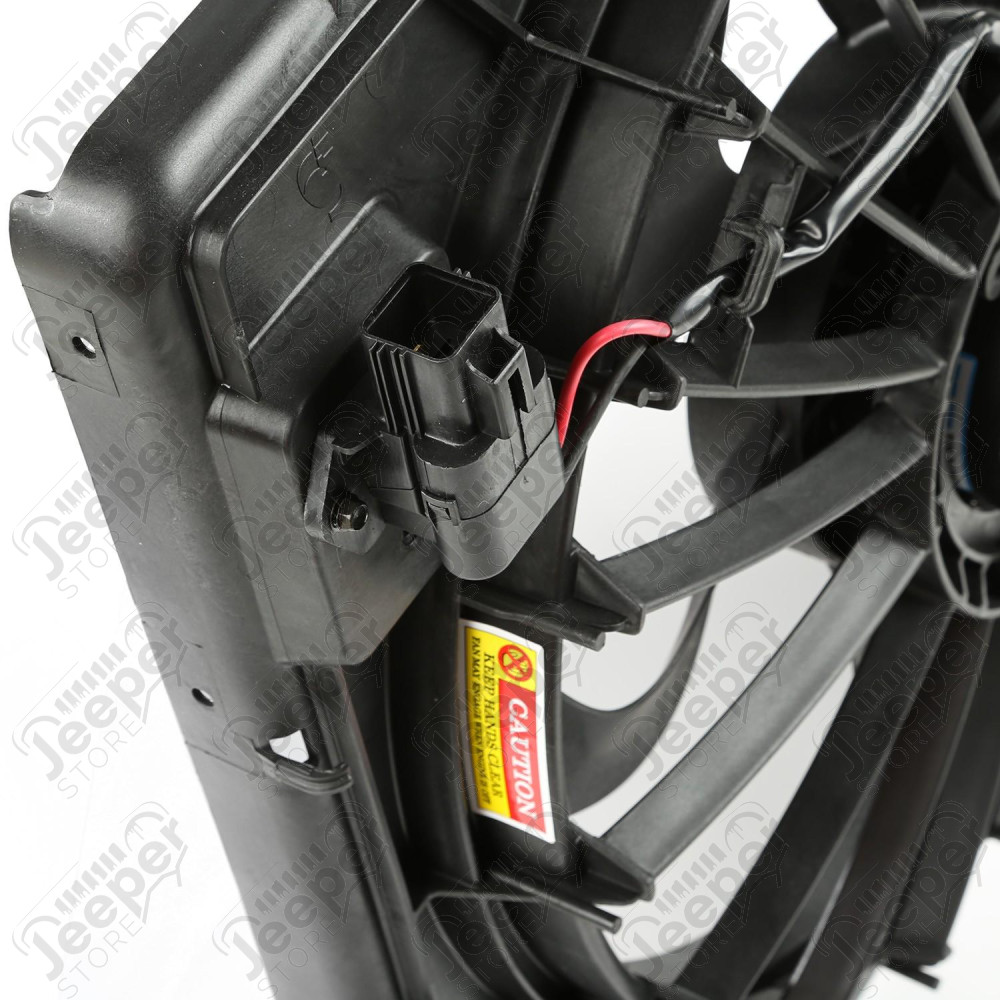 Engine Cooling Fan Assembly 07-11 Jeep Wrangler JK, 3.8L