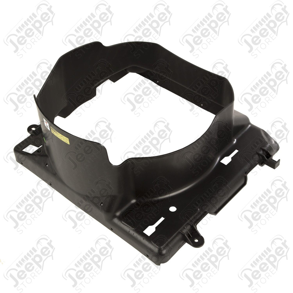 Engine Cooling Fan Shroud; 07-12 Jeep Wrangler JK