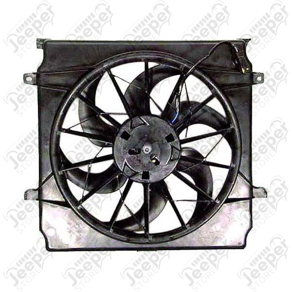 Engine Cooling Fan Assembly; 02-07 Jeep Liberty KJ, 2.4L/3.7L