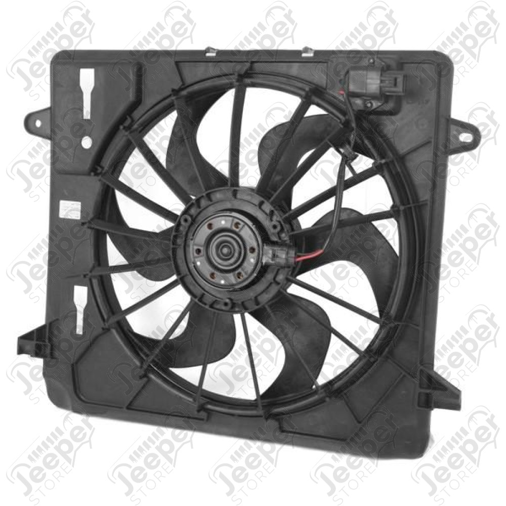 Engine Cooling Fan Assembly; 07-11 Jeep Wrangler JK, 3.8L