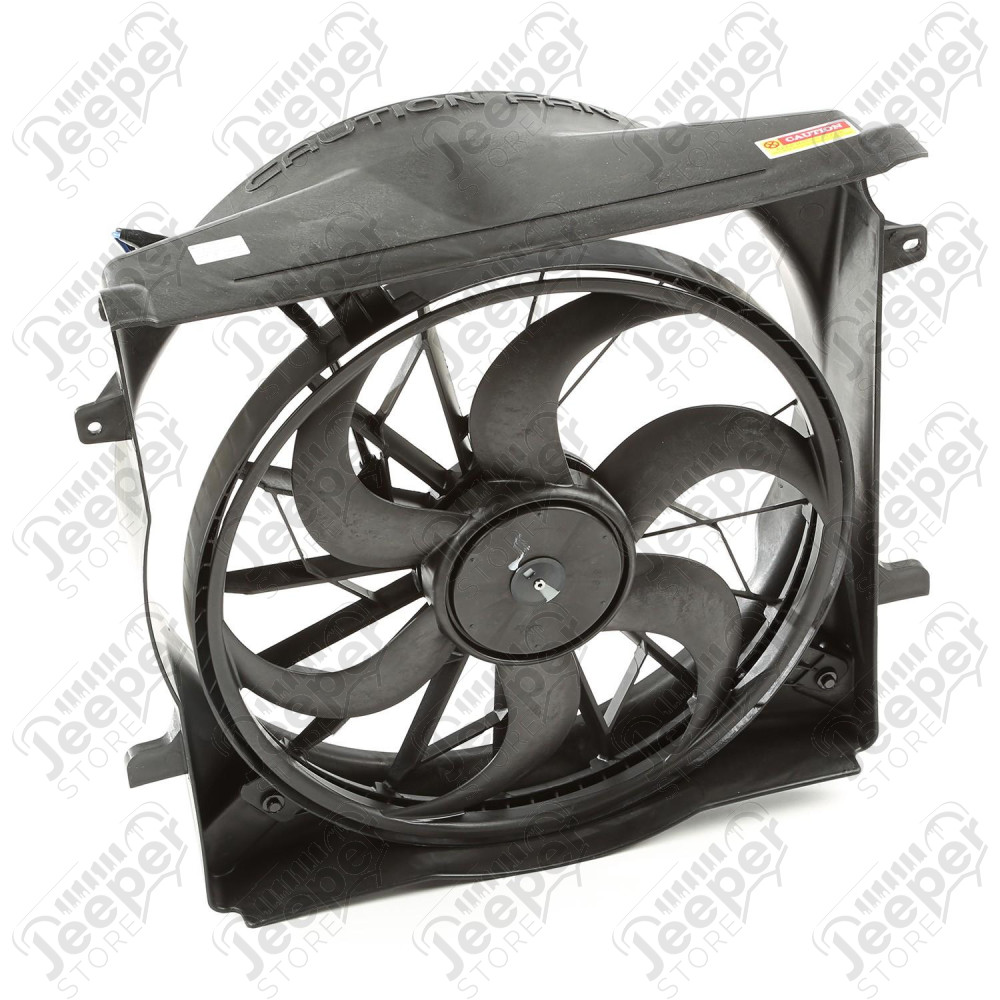 Engine Cooling Fan Assembly, 3 Pin connector; 04-06 Jeep Liberty