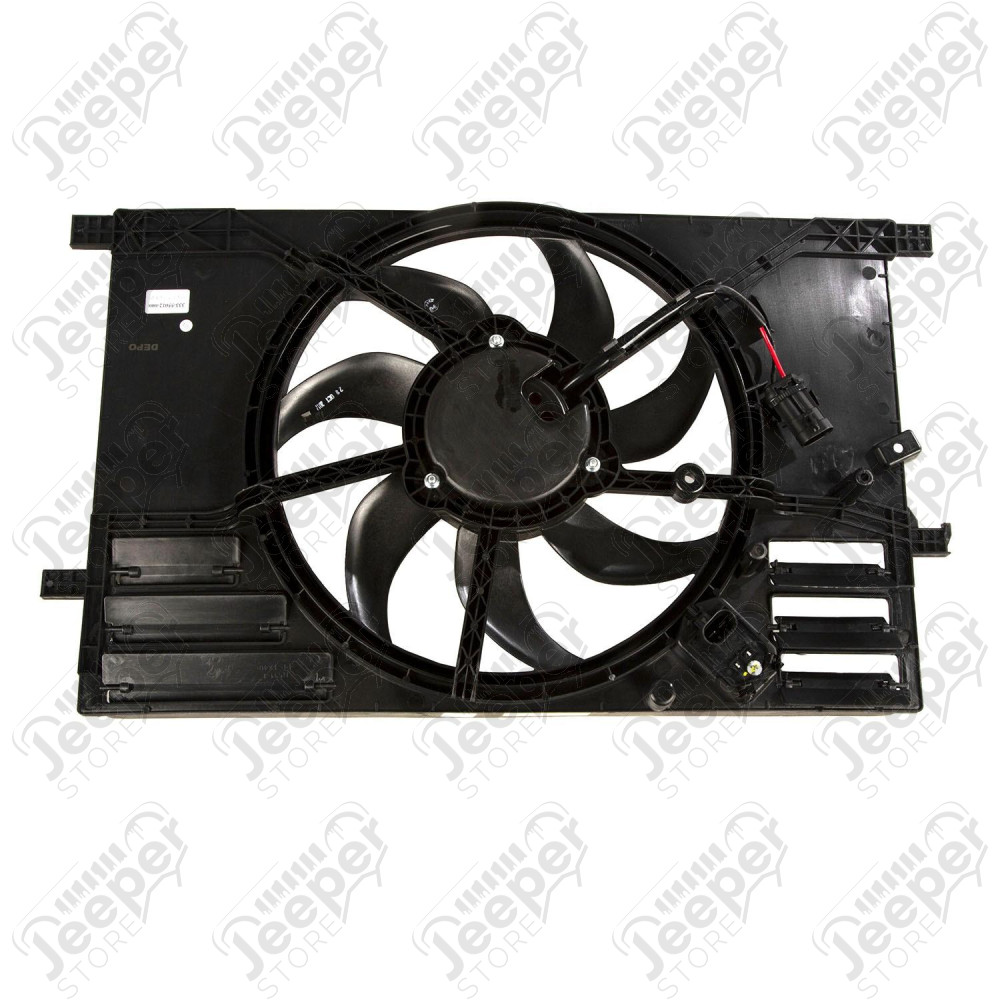 Radiator Fan Assembly 15-18 Jeep Renegade BU, 2.4L