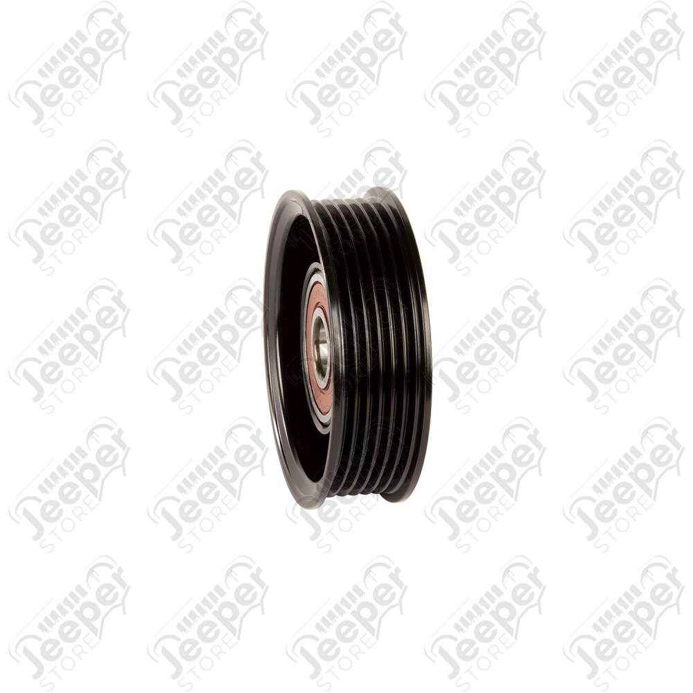 Accessory Drive Belt Idler Pulley, No AC 07-18 Wrangler JK, 3.0L/3.8L