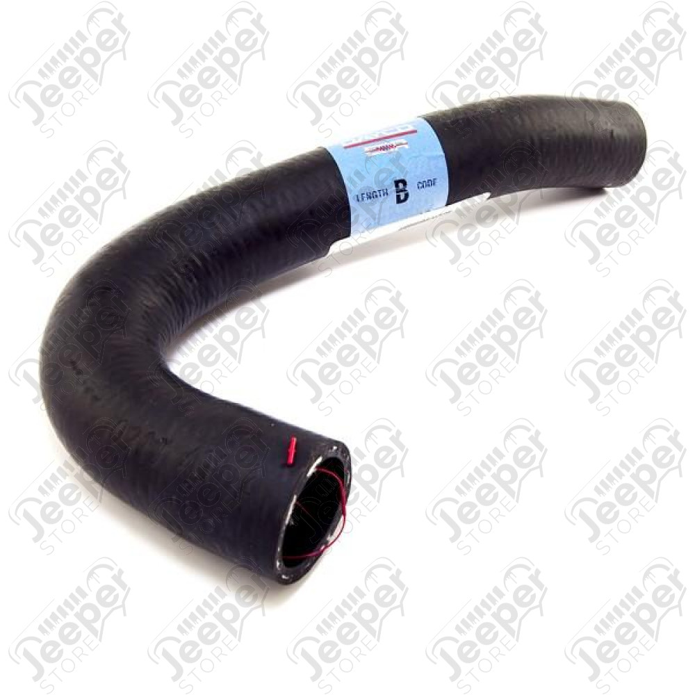 Radiator Coolant Hose, Upper, No AC; 87-98 Jeep Cherokee XJ, 2.5L