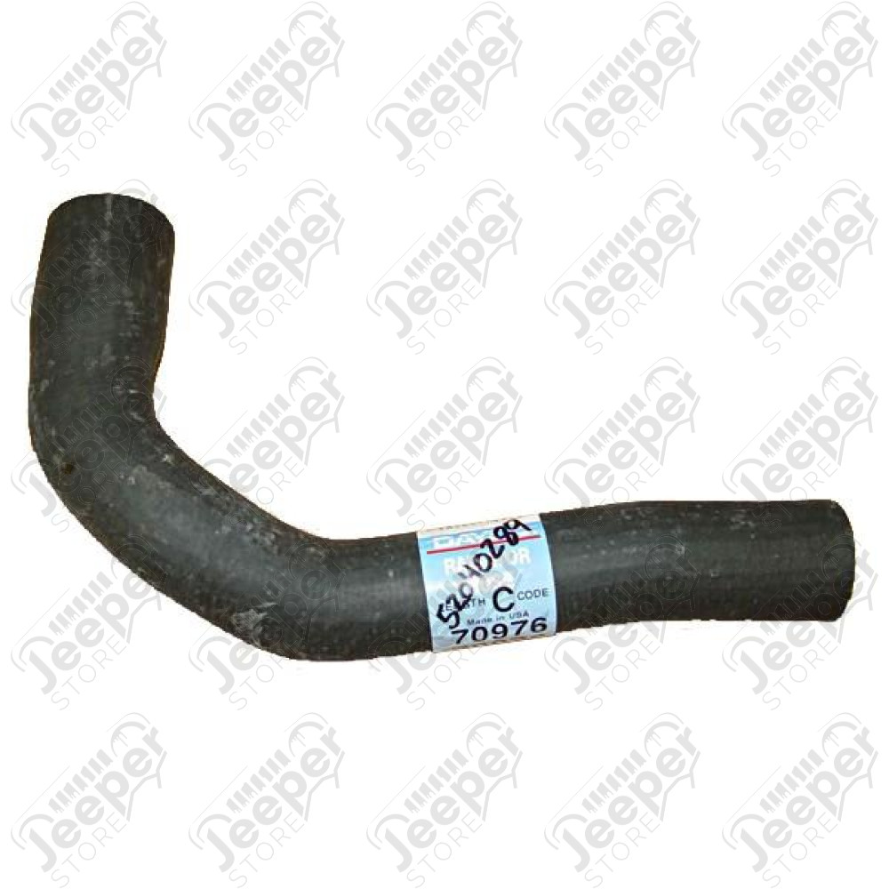 Radiator Hose, Lower; 87-90 Jeep Wrangler YJ, 4.2L