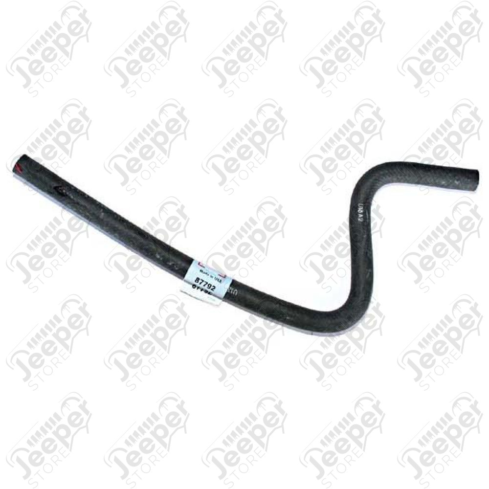 HVAC Heater Hose; 97-02 Jeep Wrangler TJ, 2.5L