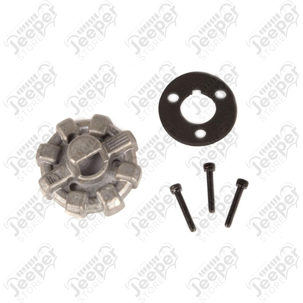 Elite Antenna Base, Raw; 07-20 Jeep JK/JL/JT