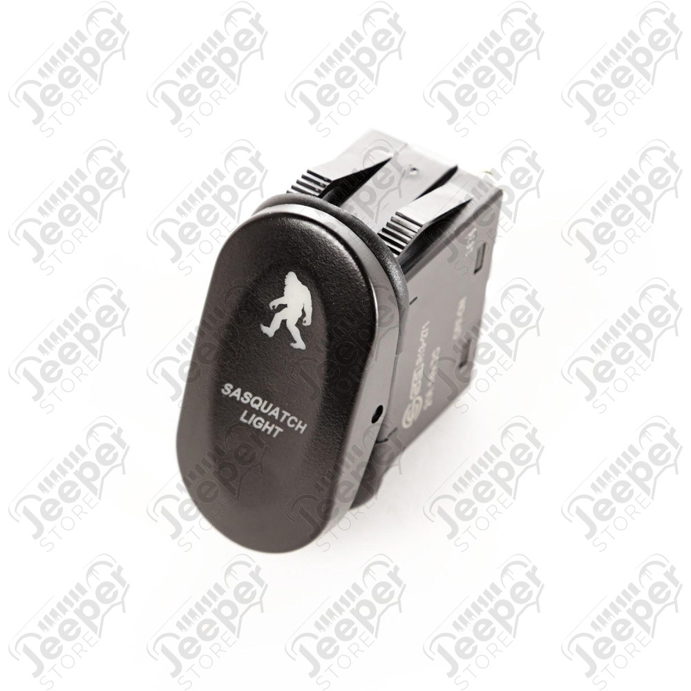 Rocker Switch, 2 Position, Sasquatch Lights, Amber