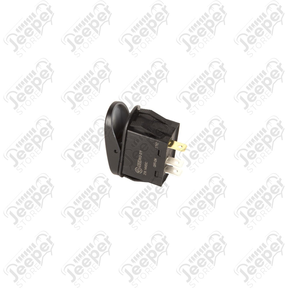 Rocker Switch, 2-Position, Lighted Whip