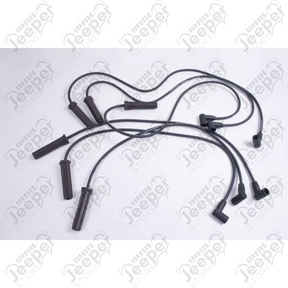 Ignition Spark Plug Wire Kit; 03-06 Jeep Liberty/Wrangler YJ, 2.4L