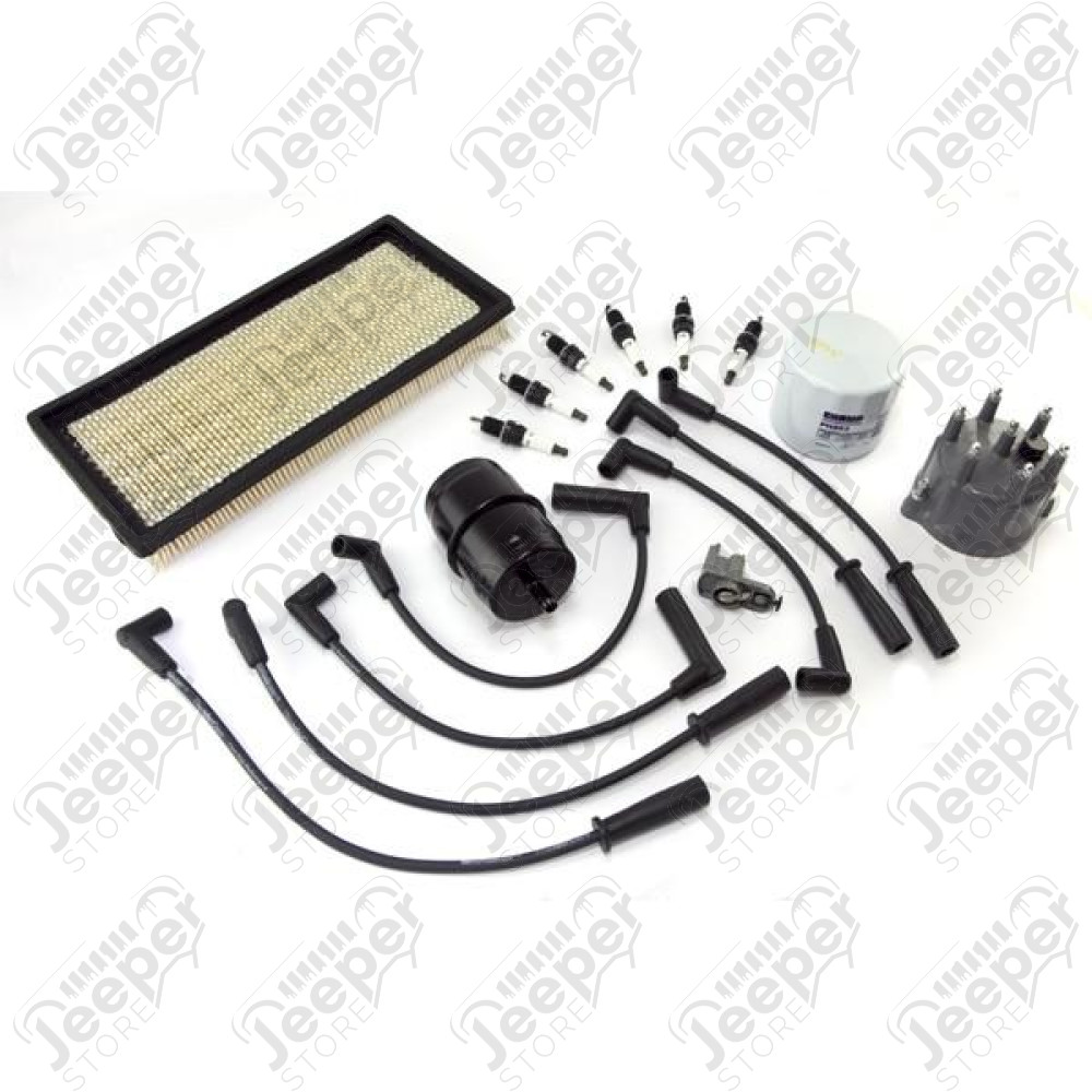 Ignition Tune Up Kit; 91-93 Jeep Cherokee XJ, 4.0L