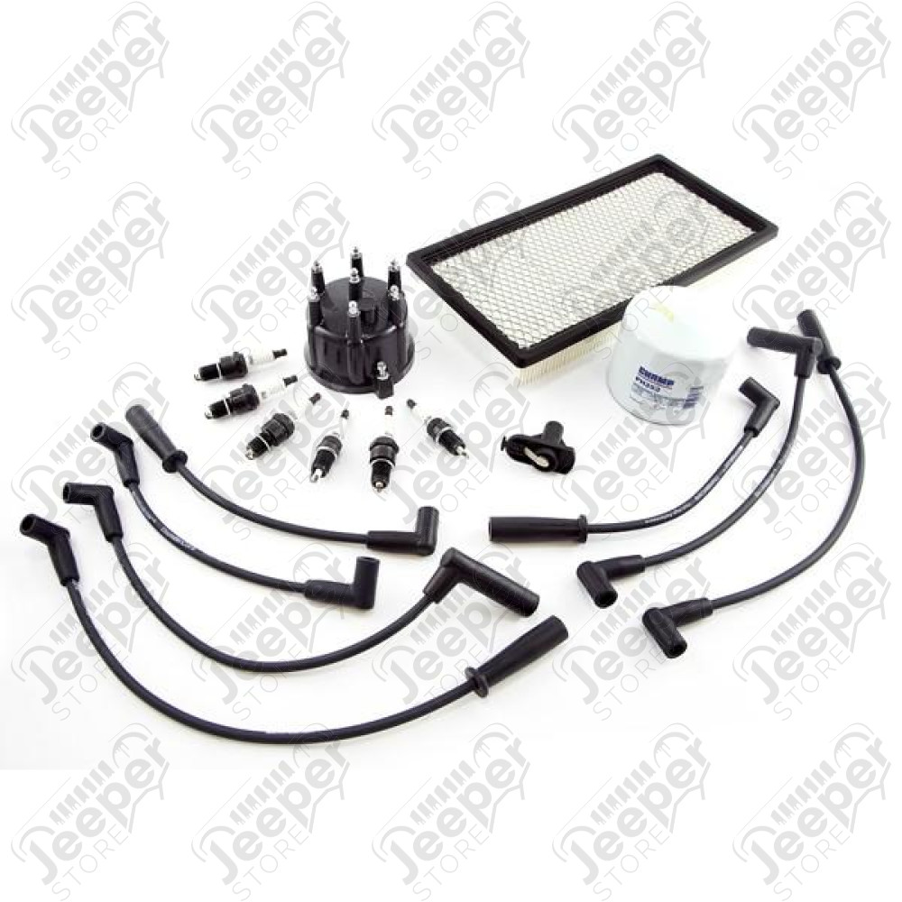 Ignition Tune Up Kit; 97-98 Jeep Cherokee XJ, 4.0L