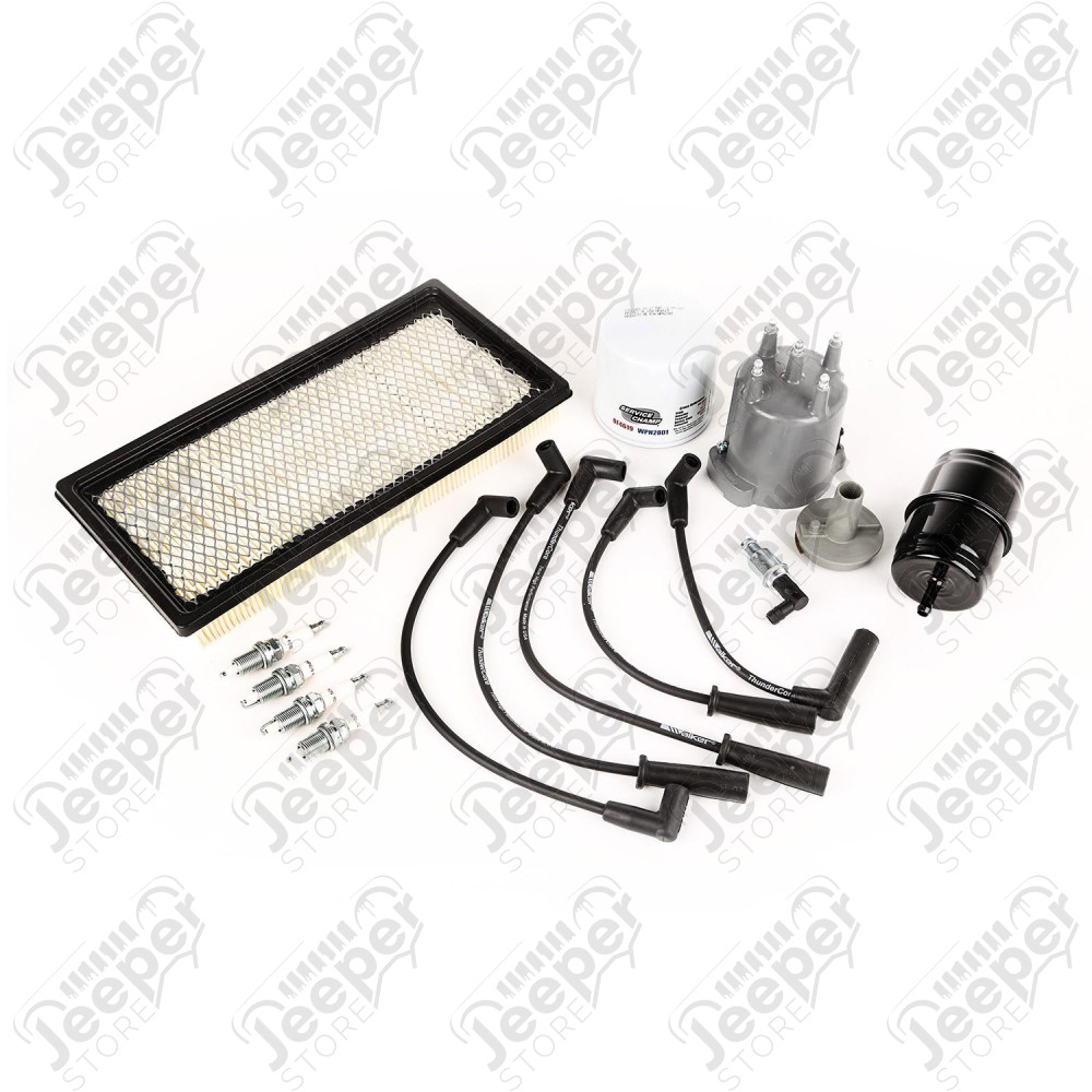 Ignition Tune Up Kit; 87-90 Jeep Cherokee XJ, 2.5L