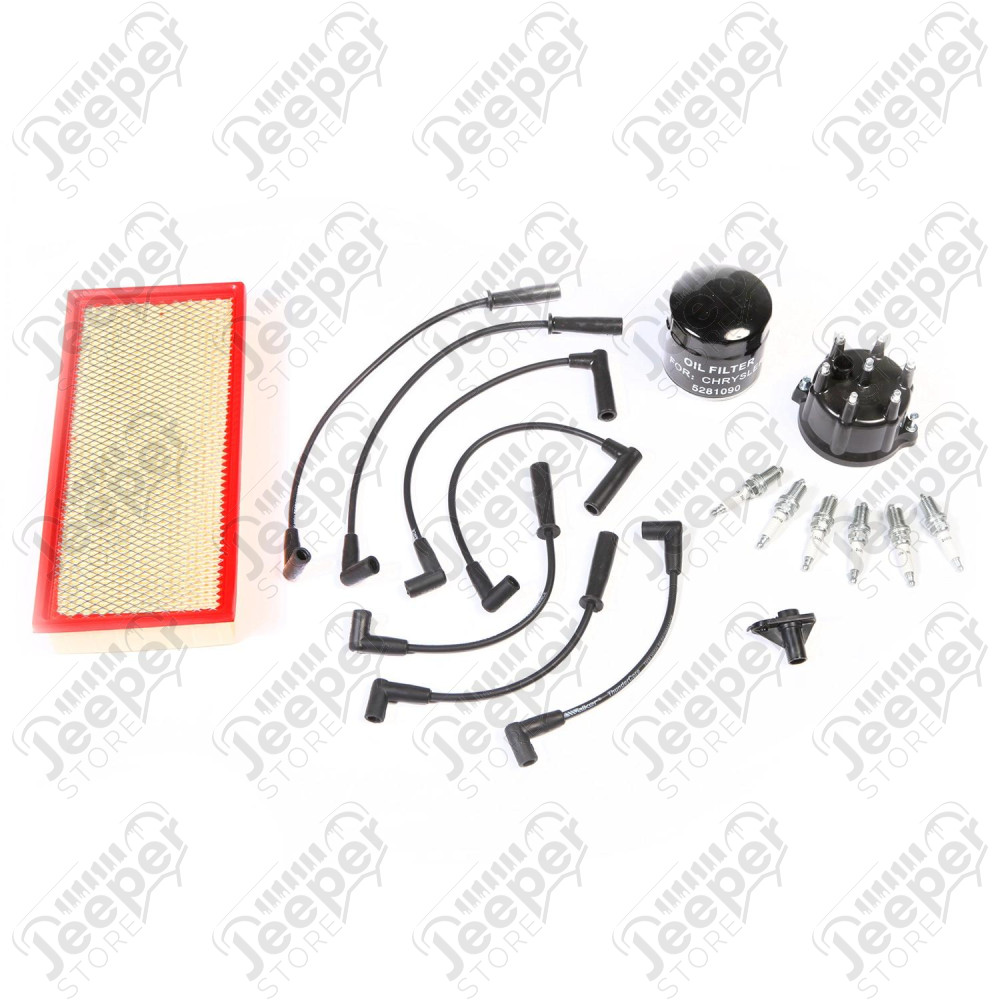 Ignition Tune Up Kit; 99-00 Jeep Wrangler TJ, 4.0L