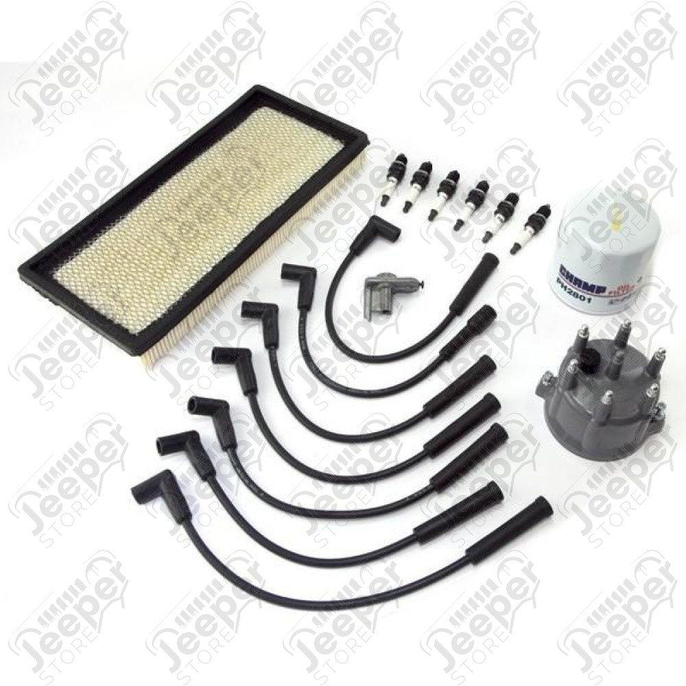 Ignition Tune Up Kit; 99-02 Jeep Wrangler TJ, 2.5L