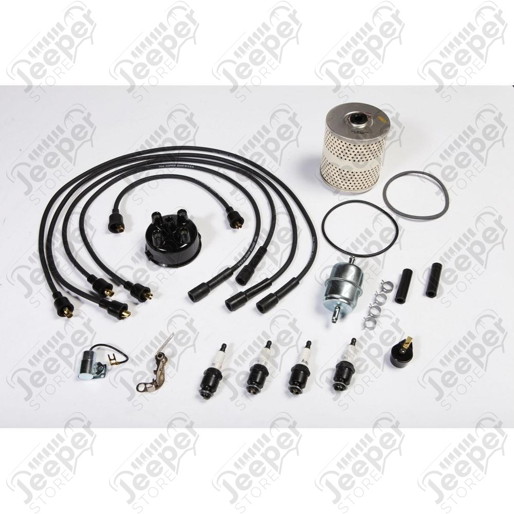 Ignition Tune Up Kit; 53-67 Willys/Jeep, 134CID
