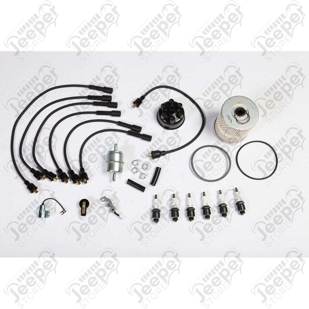 Ignition Tune Up Kit; 54-64 Willys Wagons, 226 CID