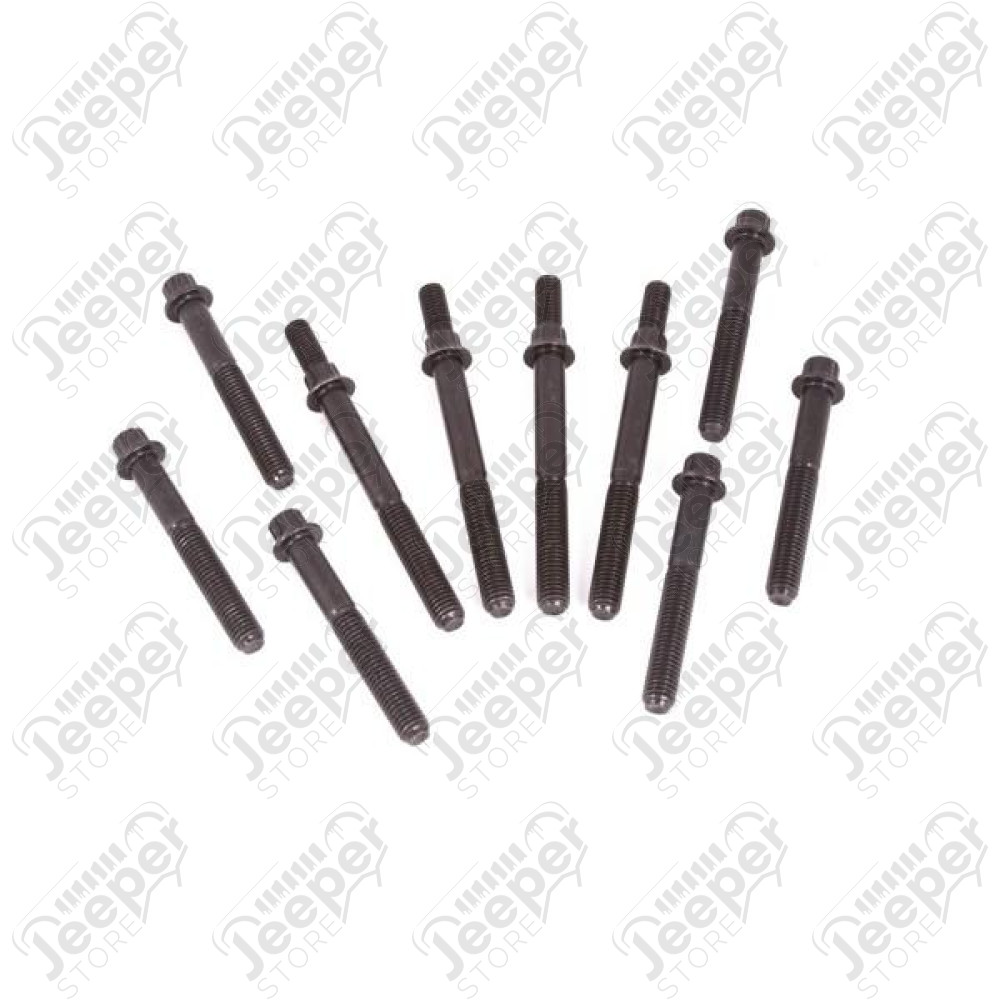 Engine Cylinder Head Bolt Kit; 97-02 Jeep, 2.5L 