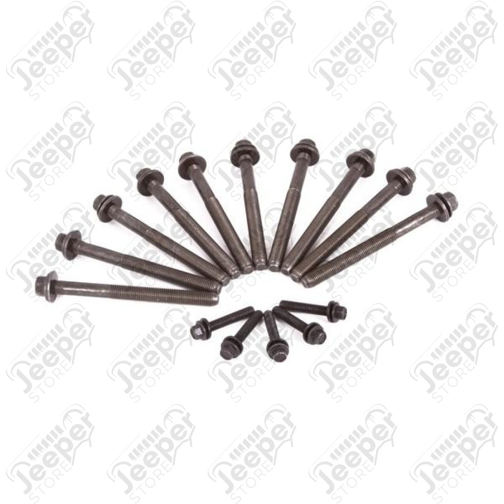 Engine Cylinder Head Bolt Kit,; 06-10 Jeep Grand Cherokee WK,6.1L