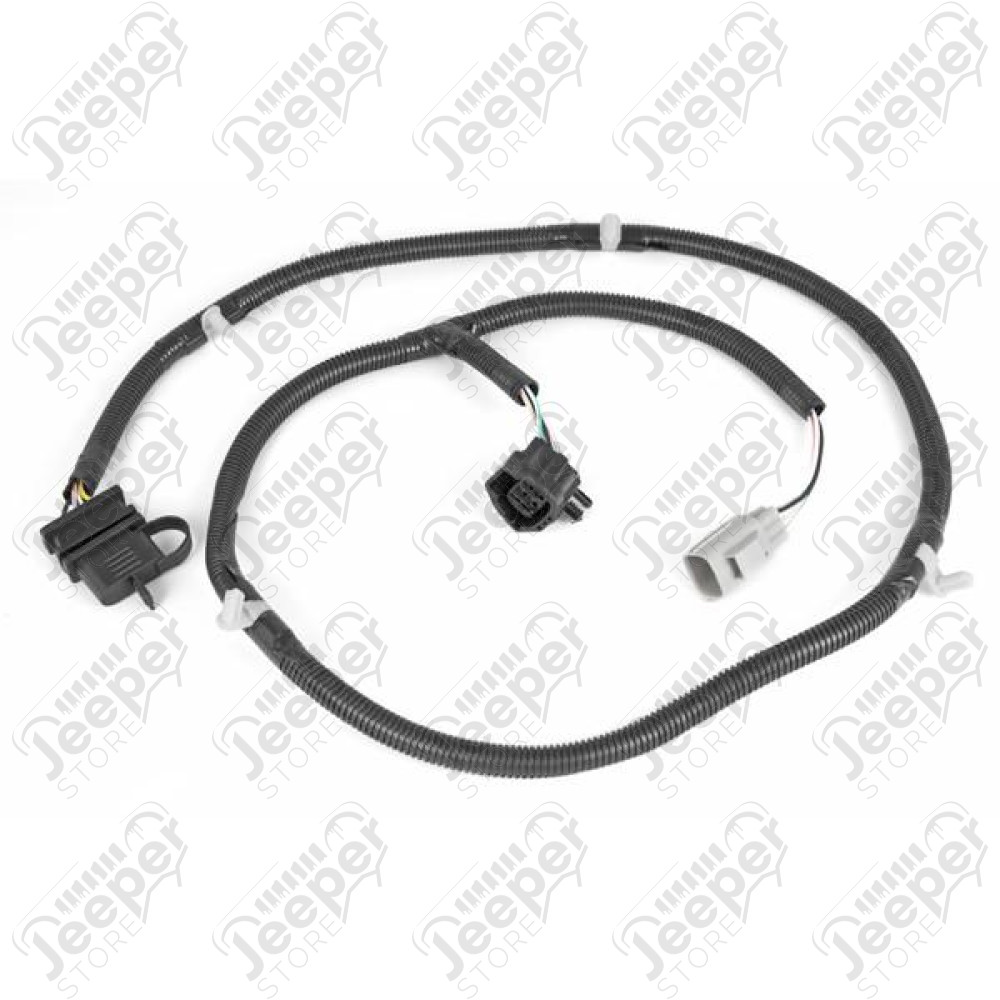 Connectique faisceaux d'attelage pour modèle US (montage simple) Jeep Wrangler JK