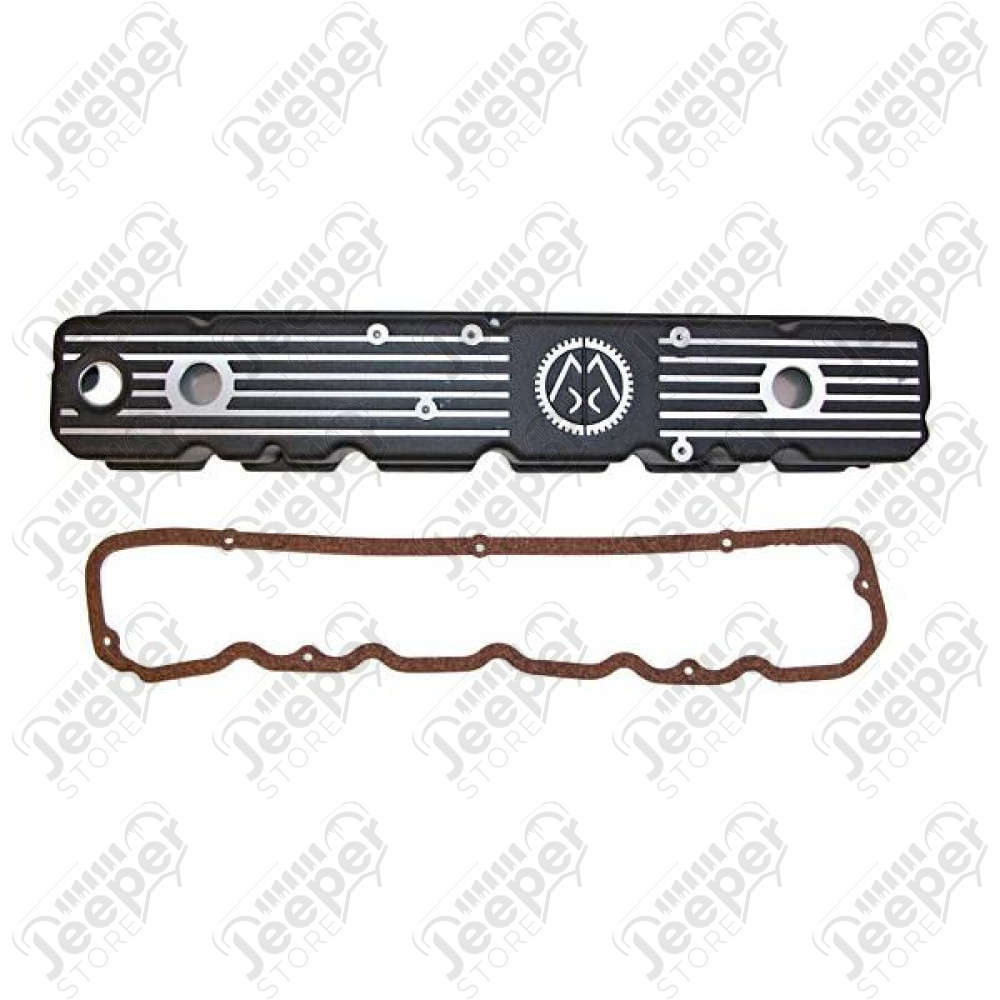 Engine Valve Cover, OMIX Logo; 80-86 Jeep CJ, 4.2L