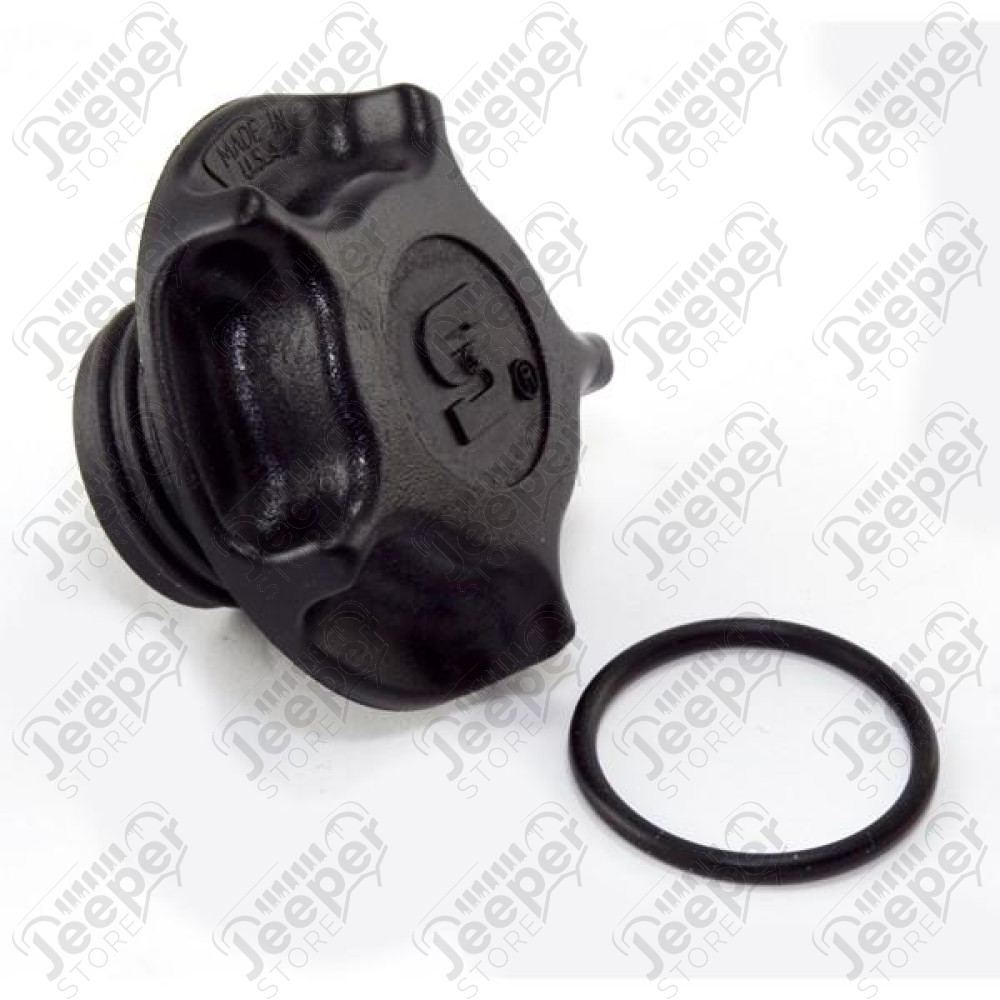 Engine Oil Cap; 72-18 Jeep JK/TJ/YJ/CJ/MK/XJ/XK/WK/KJ, 4.0L/5.2L/5.9L