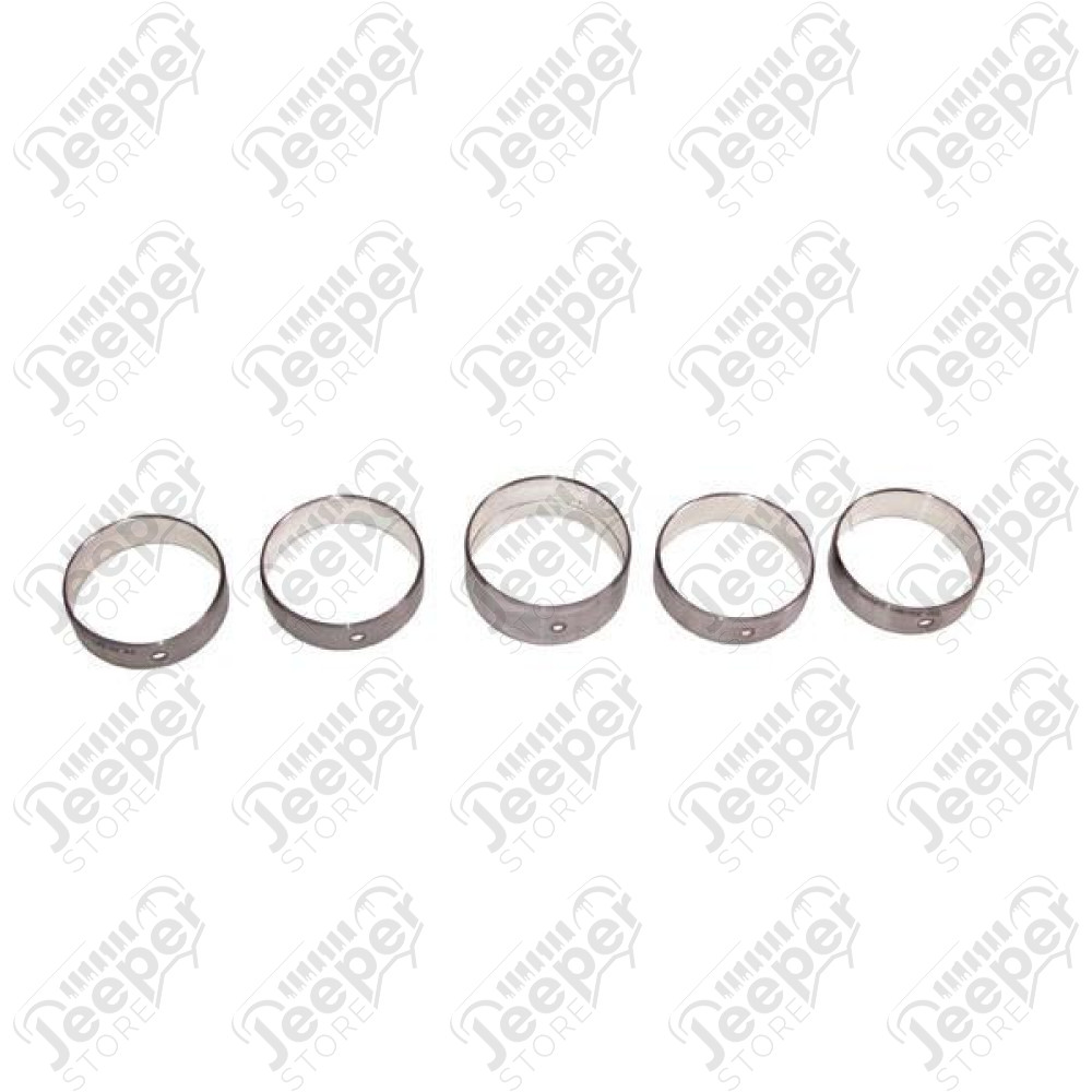 Engine Camshaft Bearing Kit, Standard; 72-91 CJ/YJ, 5.0L/5.9L/6.6L