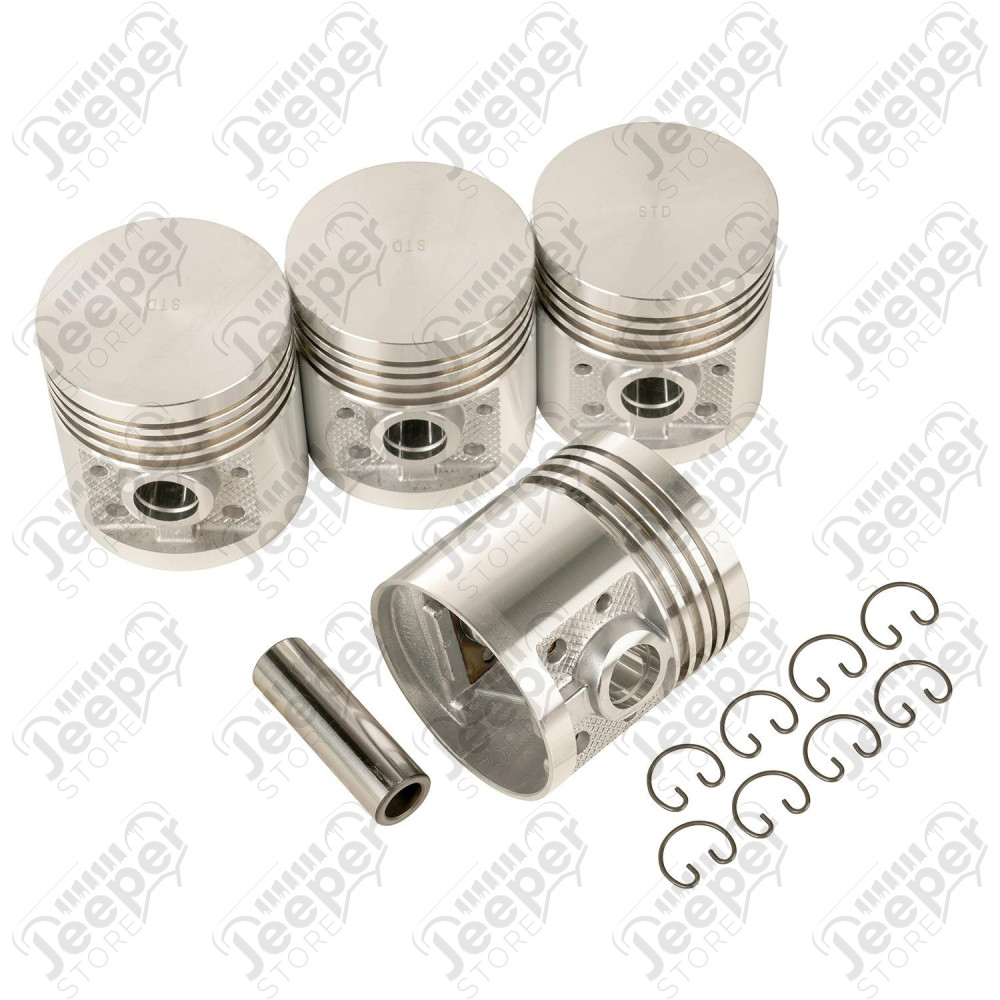 Engine Piston, Standard; 54-64 Jeep CJ, 226 CID