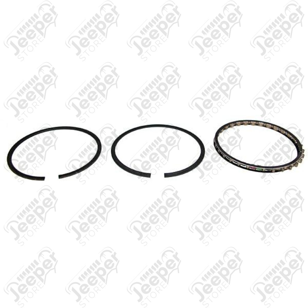 Engine Piston Ring Kit, Standard; 87-93 Jeep Wrangler YJ, 4.0L