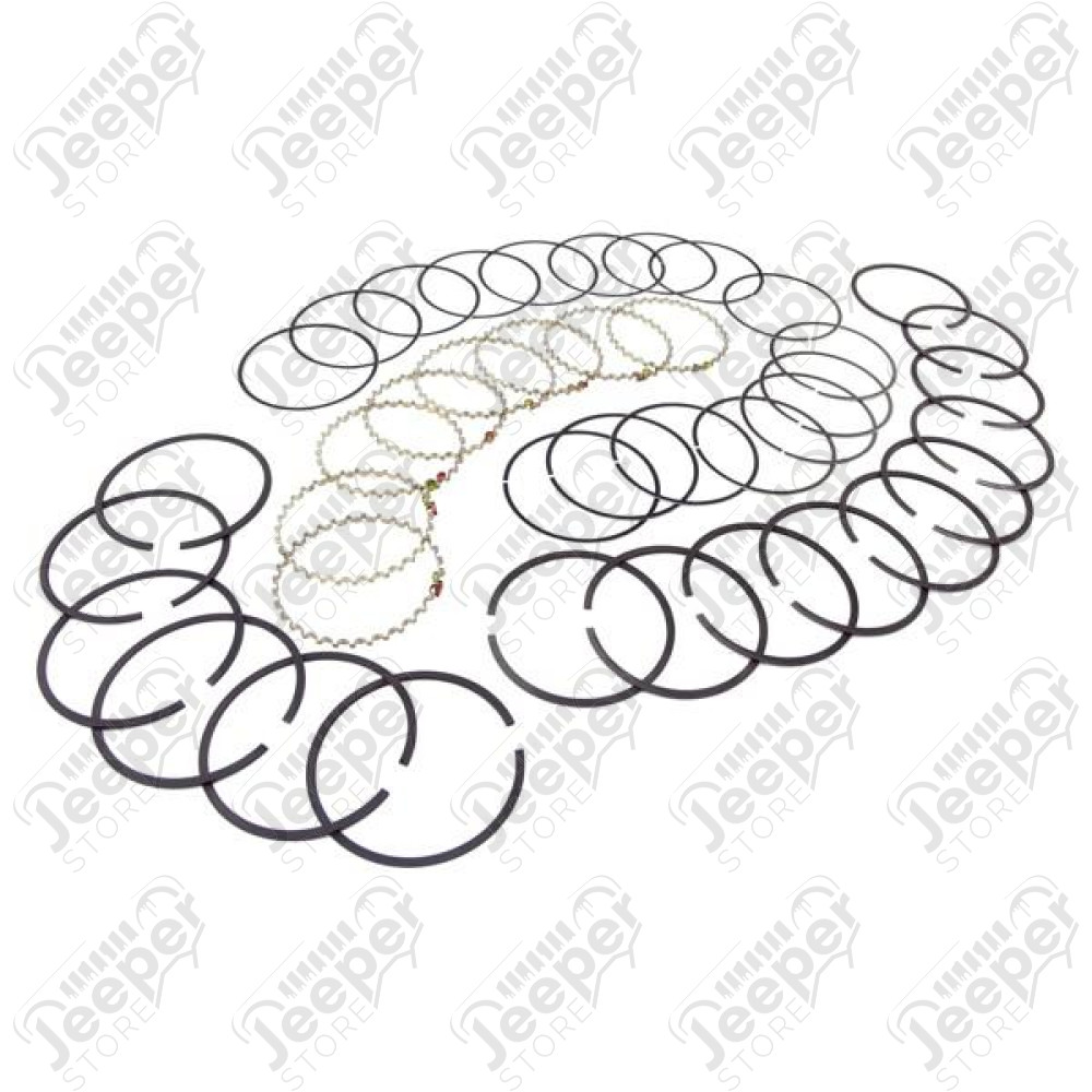 Engine Piston Ring Kit, .030; 71-75 Jeep CJ