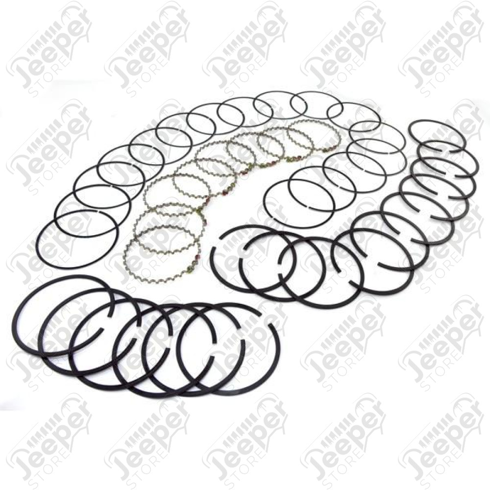 Engine Piston Ring Kit, .030; 71-75 Jeep CJ