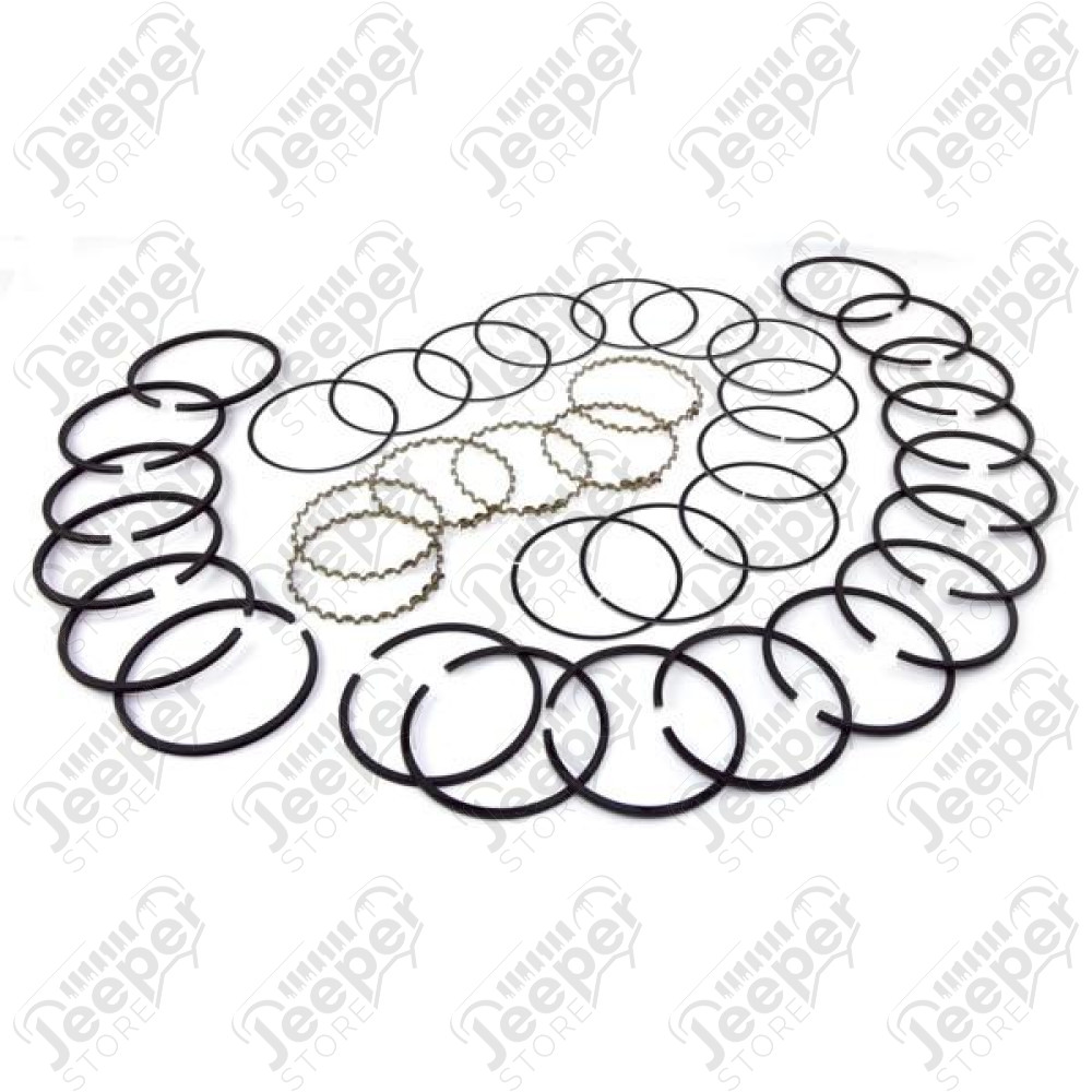 Engine Piston Ring Kit, Standard; 93-98 Jeep Grand Cherokee ZJ, 5.2L