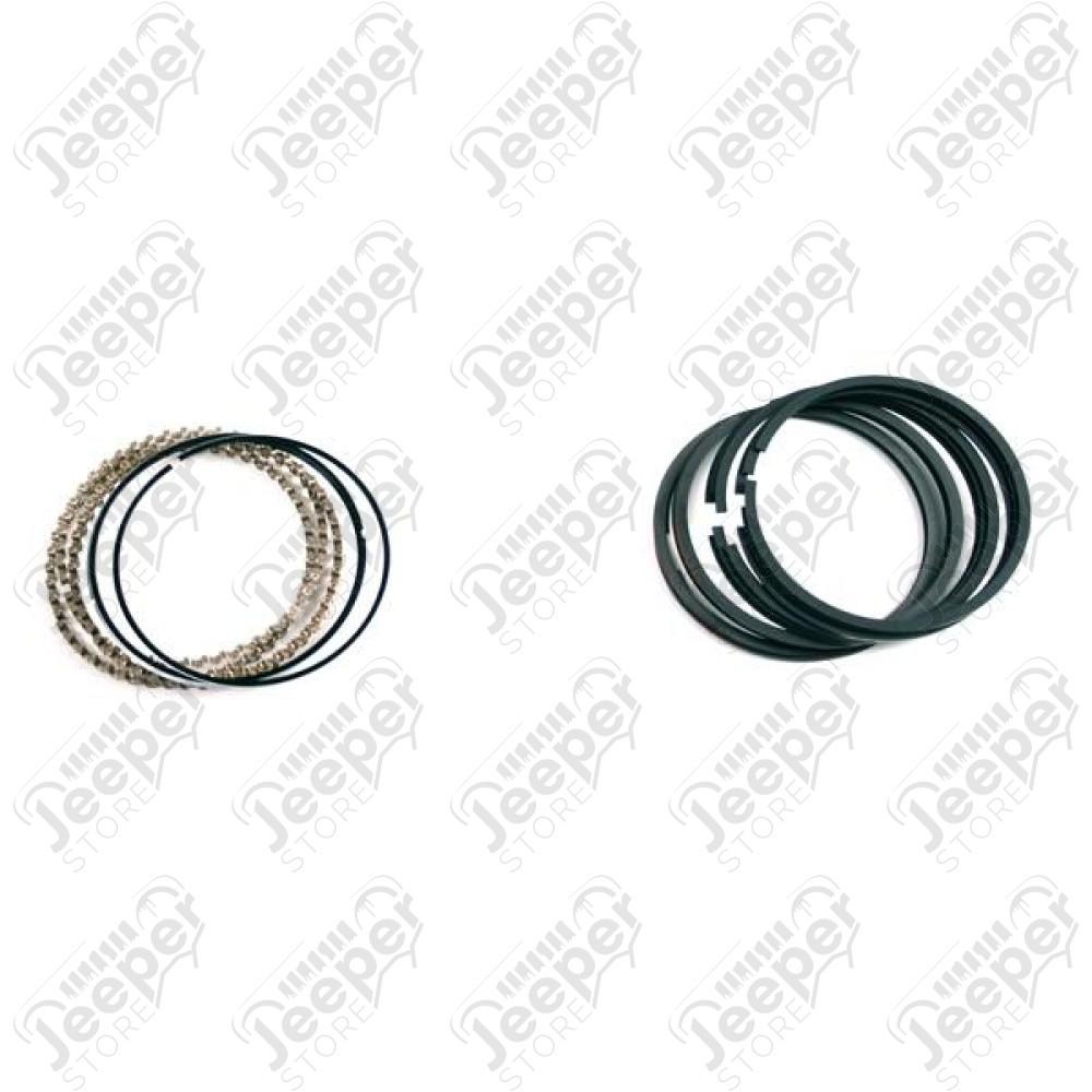 Engine Piston Ring Kit, 0.25mm; 99-09 Jeep, 4.7L