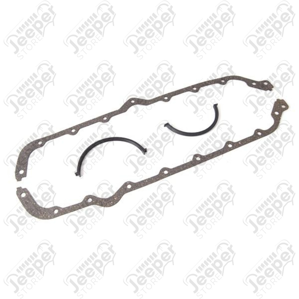 Engine Oil Pan Gasket; 72-91 Jeep SJ