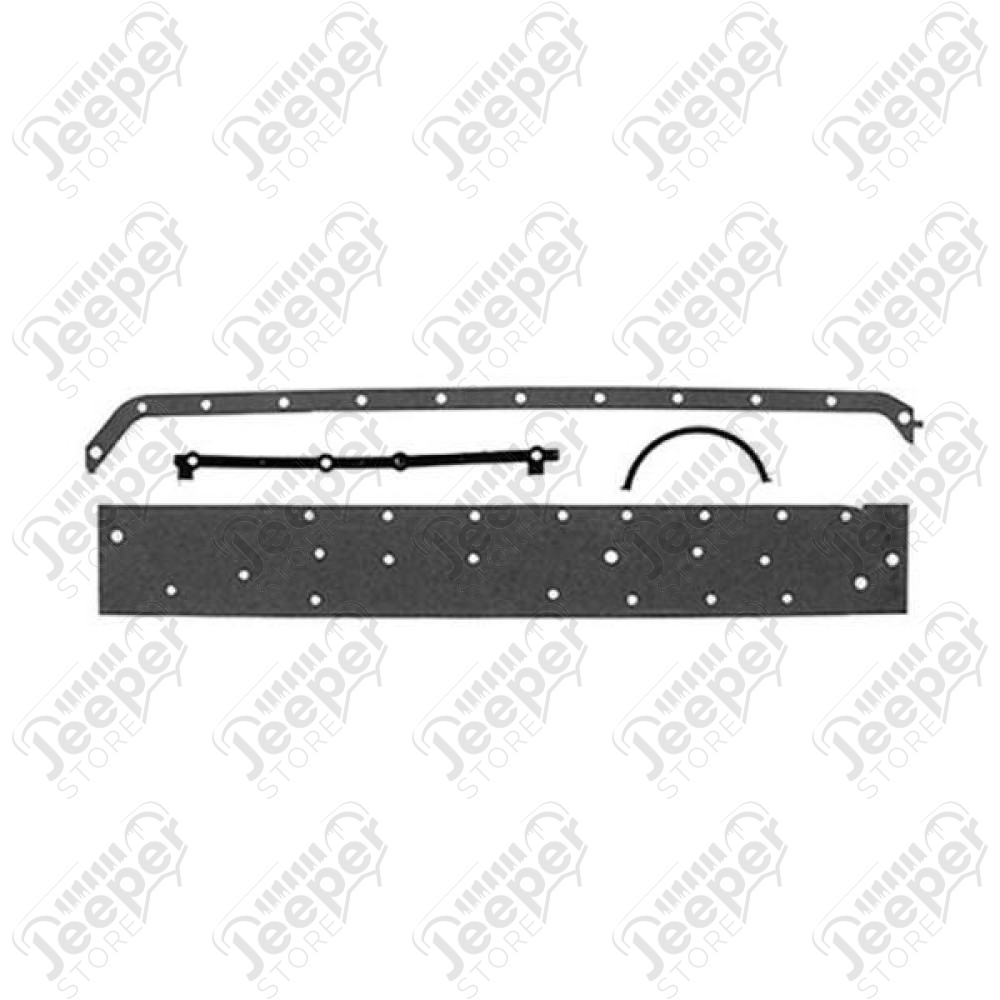 Engine Oil Pan Gasket, Cork; 68-00 Jeep CJ/Wrangler YJ/TJ