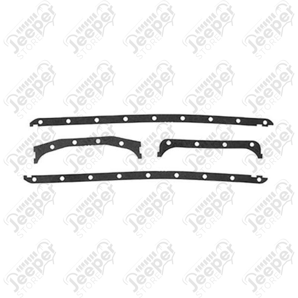 Engine Oil Pan Gasket; 66-71 Jeep CJ, 225 CID