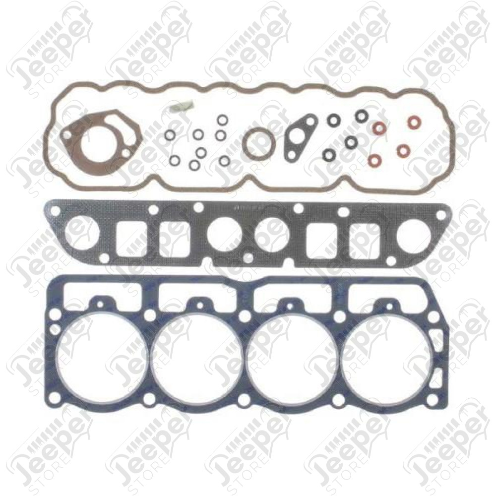 Engine Gasket Kit, Upper; 87-93 Jeep CJ/YJ, 2.5L