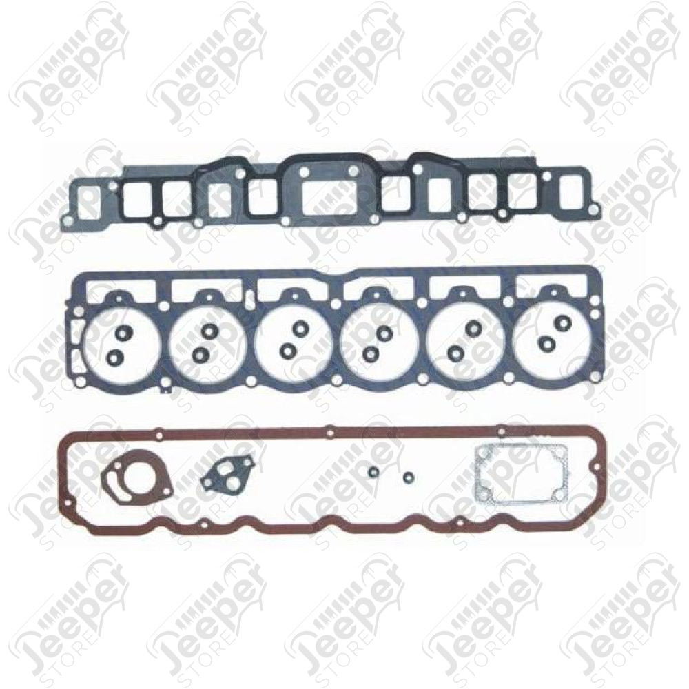 Engine Gasket Kit, Upper; 81-90 Jeep CJ, 4.2L