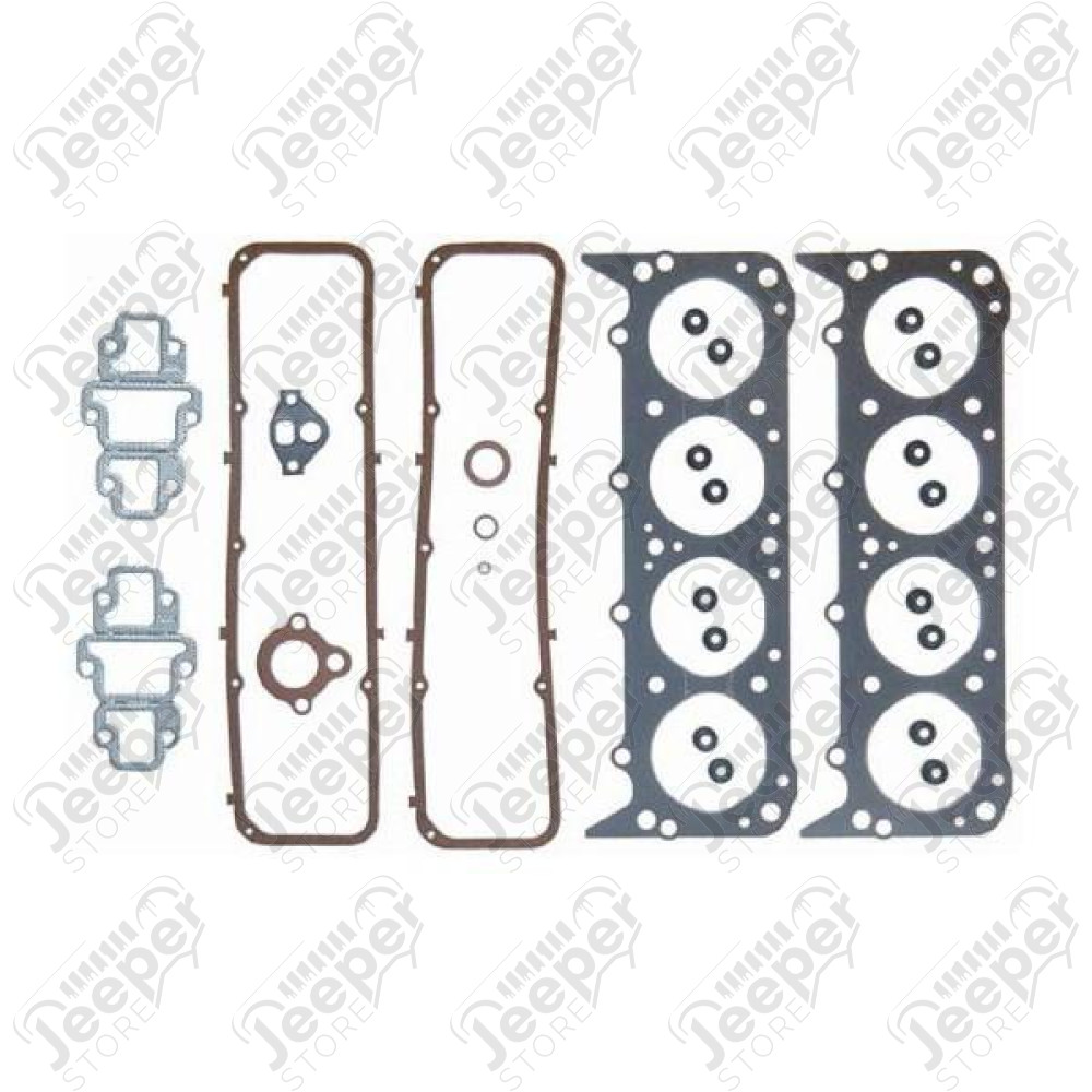 Engine Gasket Kit, Upper; 72-81 Jeep CJ, 5.0L