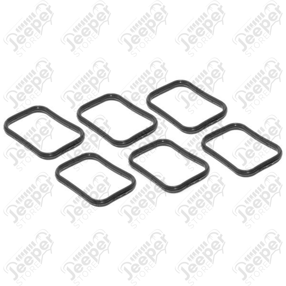 Engine Intake Manifold Gasket Kit; 02-12 Jeep Liberty KK/KJ, 3.7L