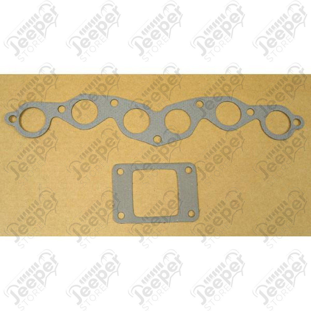 Exhaust Manifold Gasket Kit, L-Head; 41-53 Ford/Willys